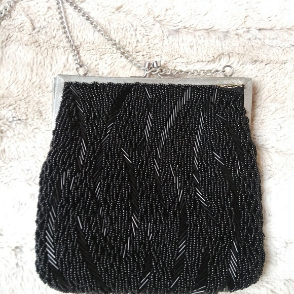 ❤️😘💞😍Black Beaded Clutch😍😍 - Picture 6 of 6